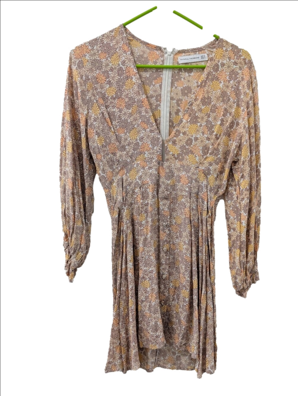 Faithfull the Brand Palmaro Mini Dress in Zoella